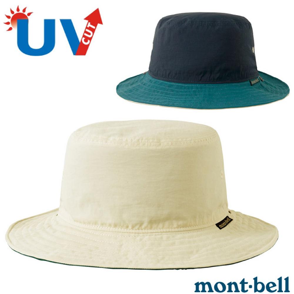 【mont-bell】REVERSIBLE HAT 透氣防曬雙面圓盤帽.漁夫帽/1118694 IV 象牙白✿30E010